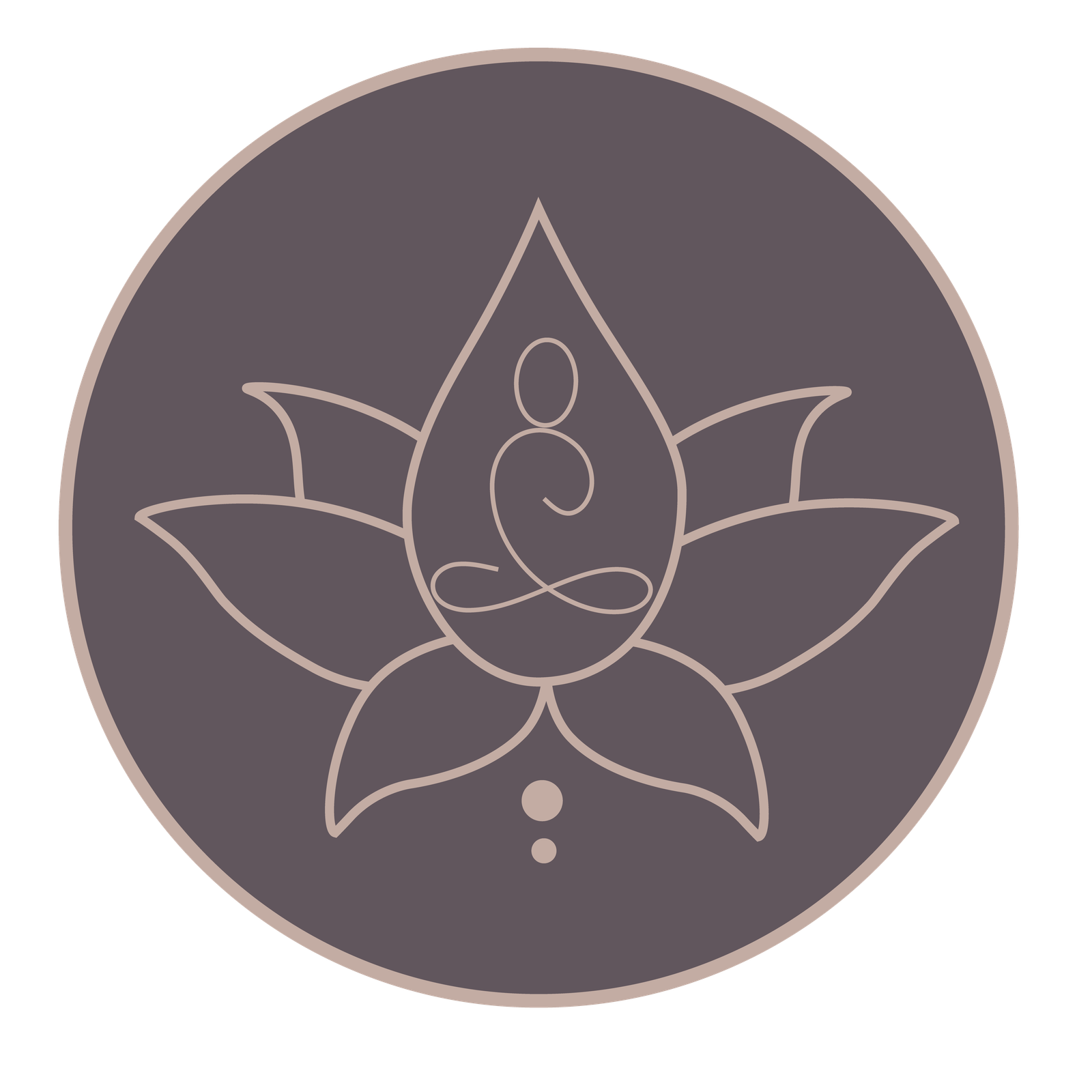 Logo Suite_Meditation Icon Mulberry